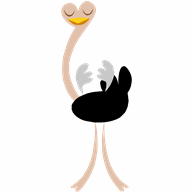 Страус, ostrich